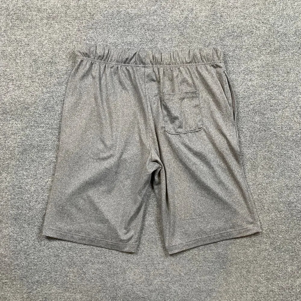 True Religion Shorts Mens M Medium Gray Loungewear Relax Drawstring Stretch